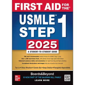 کتاب فرست اید 2025 برای آزمون USMLE مرحله اول پزشکی