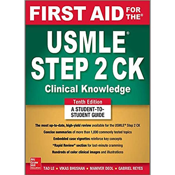 کتاب First Aid for the USMLE Step 2 CK آزمون مرحله دوم USMLE