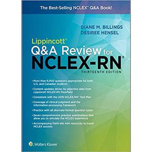 کتاب لیپینکات پرستاری Lippincott Q&A Review for NCLEX-RN