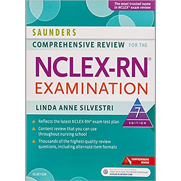 کتاب saunders comprehensive review for nclex rn 7th edition